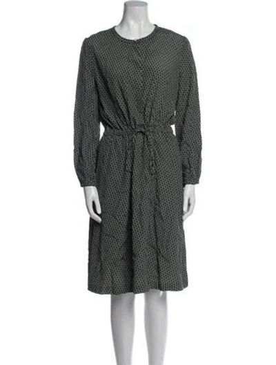 Pre-owned Apc Printed Knee-length Dress In Multi