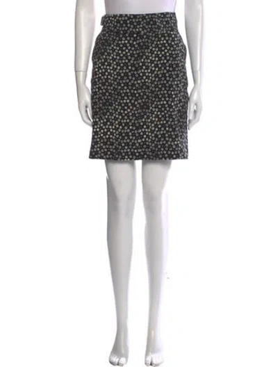 Pre-owned Apc Printed Mini Skirt In Multi