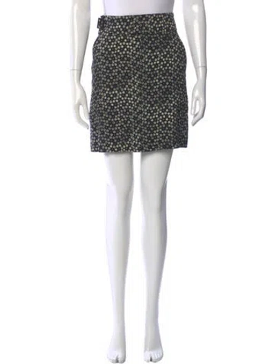 Pre-owned Apc Printed Mini Skirt In Multi