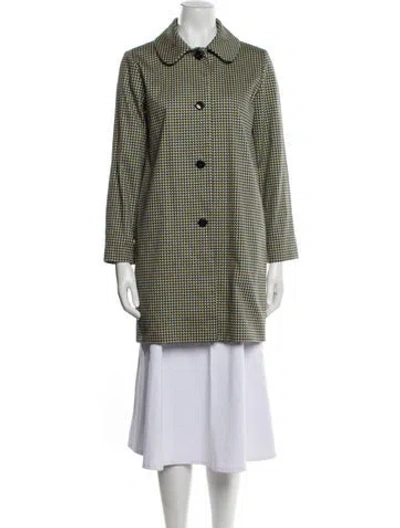 Pre-owned Apc Printed Peacoat In Blue