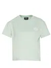 Shop Apc Printed T-shirt In Green
