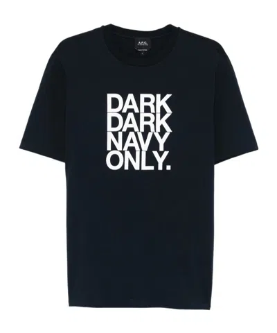 A.P.C. PRINTED T-SHIRT