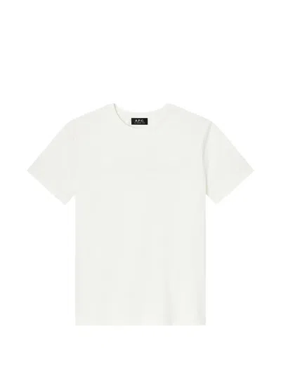 Apc Printemps Printed T-shirt In Neutral