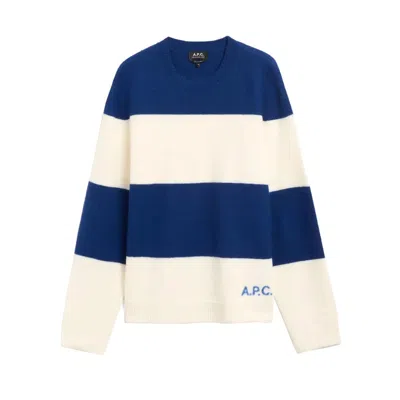 Apc A.p.c. Pull Edwardo In Dark Blue