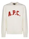 Apc Sweater Joshua Made Of Virgin Wool In Aad Ecru