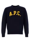 Apc A. P.c. Virgin Wool Logo Sweater