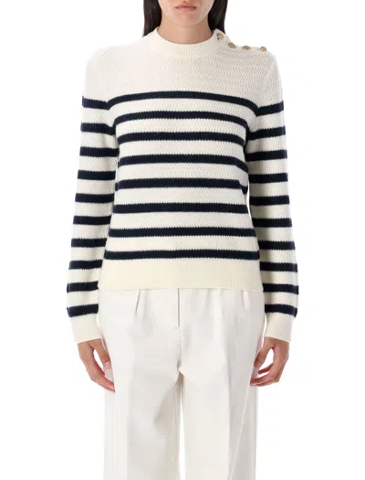 APC A.P.C. PULL LEA STRIPED