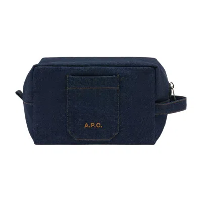 Apc A.p.c. Purse In Blue