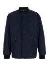 Apc 'florent' Blue Jacket With Snap Buttons In Blue