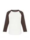 A.p.c. Raglan Long Sleeve T-shirt In Multi