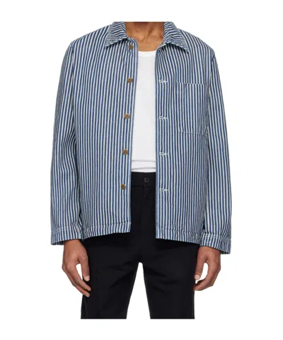 Apc Raphael Jacket In Blue