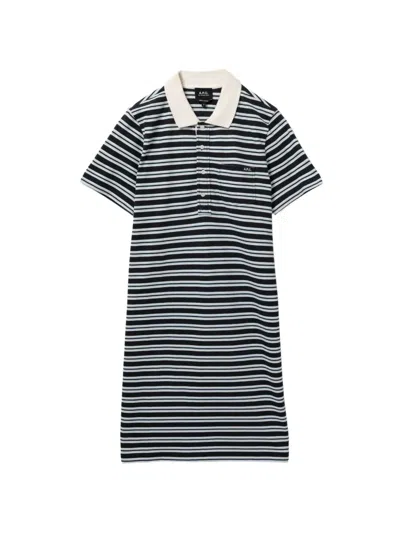 A.p.c. Raye Dress In Multi