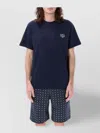 Apc A.p.c. Standard Rue Madame Cotton Crew-neck T-shirt In Blue