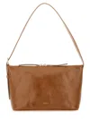 Apc Textured Shoulder Bag Adjustable Strap In Brown