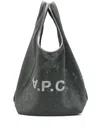 Apc Rebound Logo-print Tote Bag In Grey