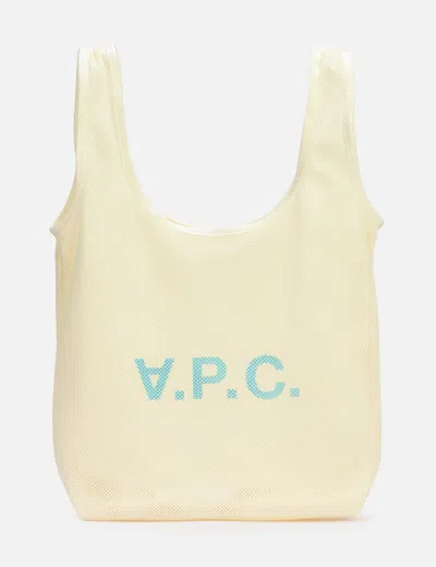 A.p.c. Rebound Shopping Bag In White/白色/화이트/ホワイト