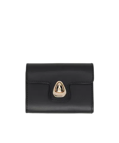 Apc Rectangular Flip Card Bag In Black