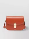 Apc Rectangular Shape Shoulder Bag With Adaptable Strap