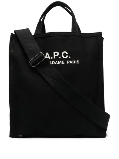 Apc A.p.c. Recuperation Cabas Bags In Black