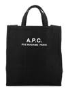 Apc Récupération Canvas Shopping Bag In Lzz