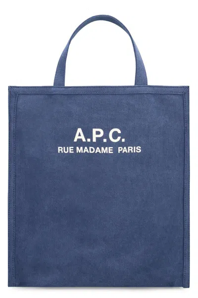 Apc A.p.c. Recuperation Denim Tote