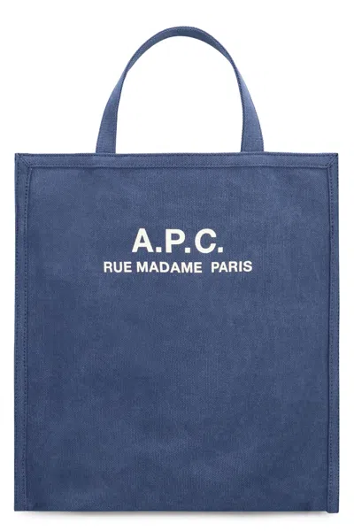 Apc A.p.c. Recuperation Denim Tote