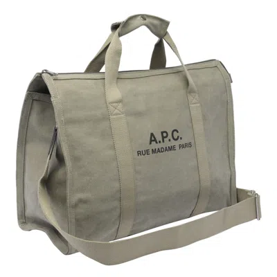 Apc A.p.c. Recuperation Gym Bag In Green