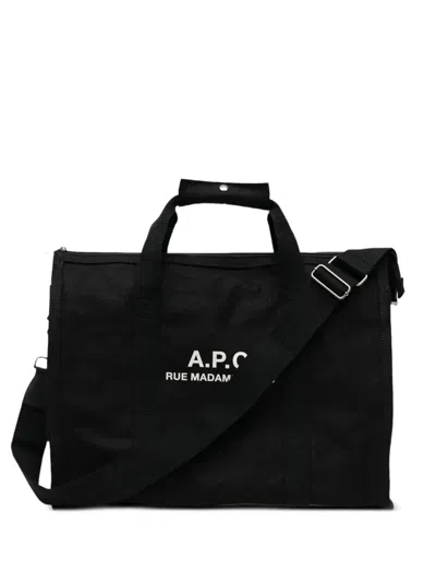 A.p.c. Recuperation Gym Bag In Black
