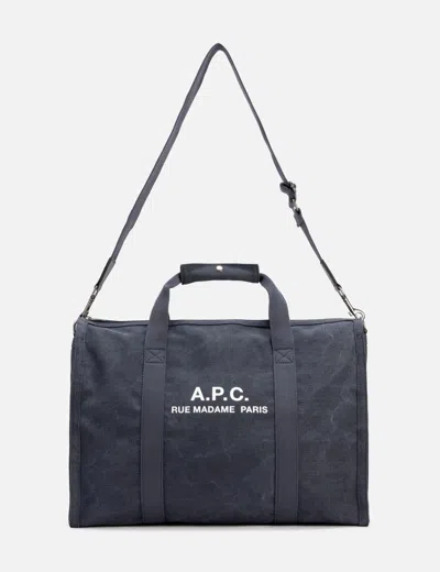 Apc Recuperation Gym Bag In Blue
