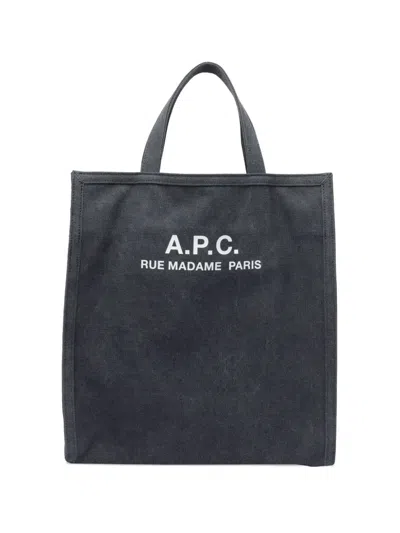 APC RECUPERATION LOGO-PRINT TOTE BAG