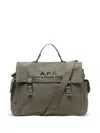 Apc Recuperation Messenger Bag In Green