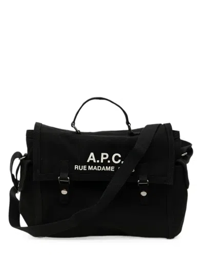 A.p.c. Recuperation Satchel In Black