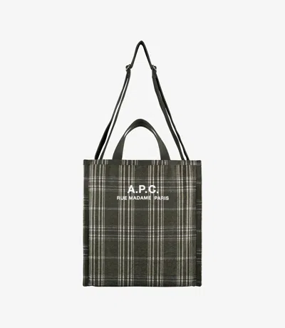 Apc Recuperation Shopper Tote One Size Jad In Jad - Dark Khaki