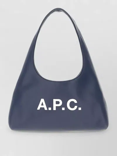 A.p.c. Recycled Leather Shoulder Tote Bag Top Handle