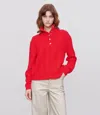 Apc Thea Cable-knit Button Sweater