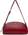Apc Red Demi-lune Shoulder Bag