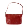 Apc Rectangular Shoulder Bag Adjustable Strap In Red