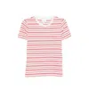 Apc A. P.c. Striped Pocket T-shirt In Multi