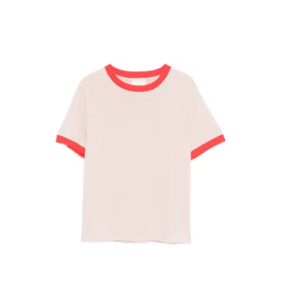 A.p.c. Red Tops - T-shirts & Jerseys Women In Pink
