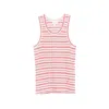 Apc A. P.c. Striped Tank Top In Pink