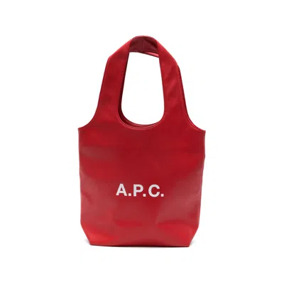 A.p.c. Red Tote Bags Women