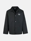 Apc 'regis' Black Cotton Blend Shirt In Black