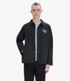 Apc Black Polyester Blend Regis Jacket In Black
