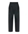 Apc A.p.c. Regular Fit Pleat Detailed Trousers In Blue