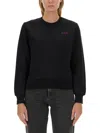 Apc A.p.c. Sweatshirt With Logo In Black