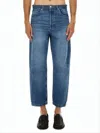 Apc Relaxed Fit Straight-leg Denim Pants In Blue