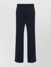 Apc Relaxed Fit Trousers With Handy Pockets In Black