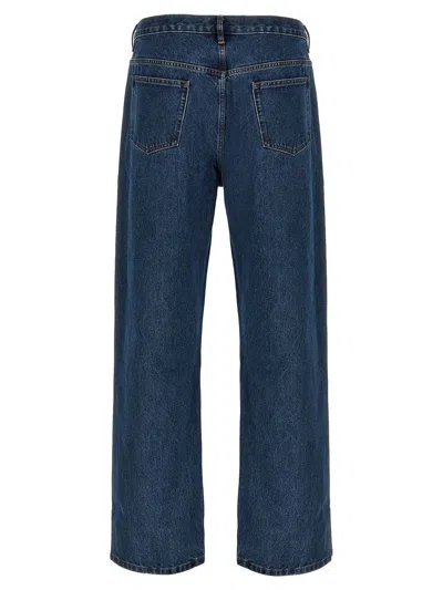Apc A.p.c. "relaxed" Jeans In Blue