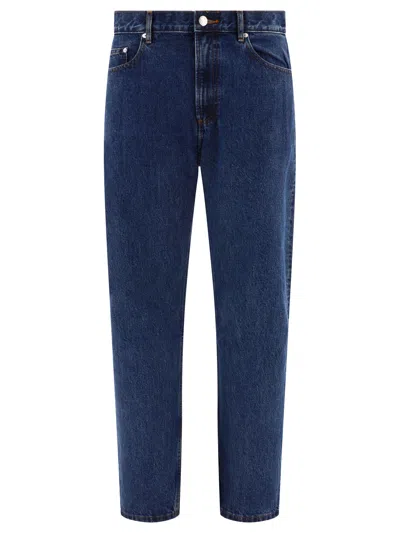 Apc Relaxed Jeans Blue