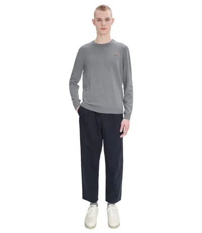 Apc Renato Pants In Iak - Dark Navy Blue